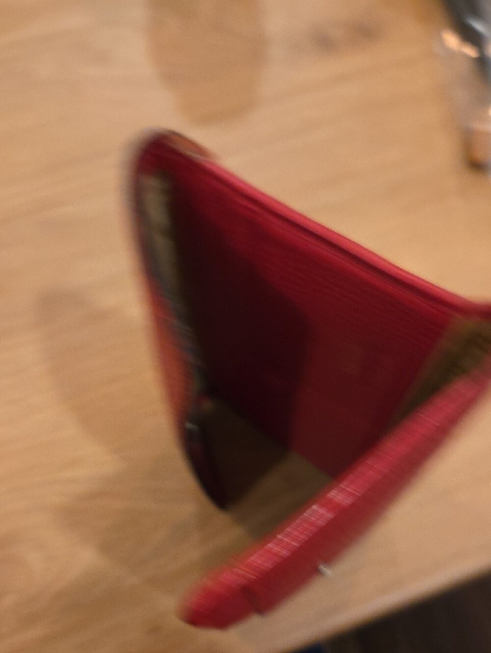 LODIS Kate Red Leather Long Wallet - Picture 11 of 16